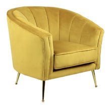 Argos Velvet Armchair